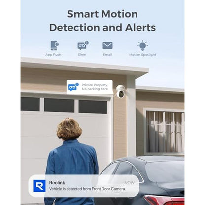 Outdoor Reolink: REOLINK 5MP PTZ WiFi Camera – In Use