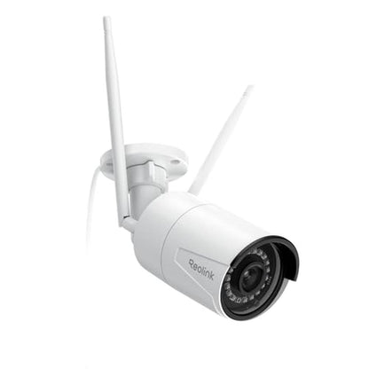 Security Camera: REOLINK Plug-in Outdoor WiFi 5MP HD – Front View