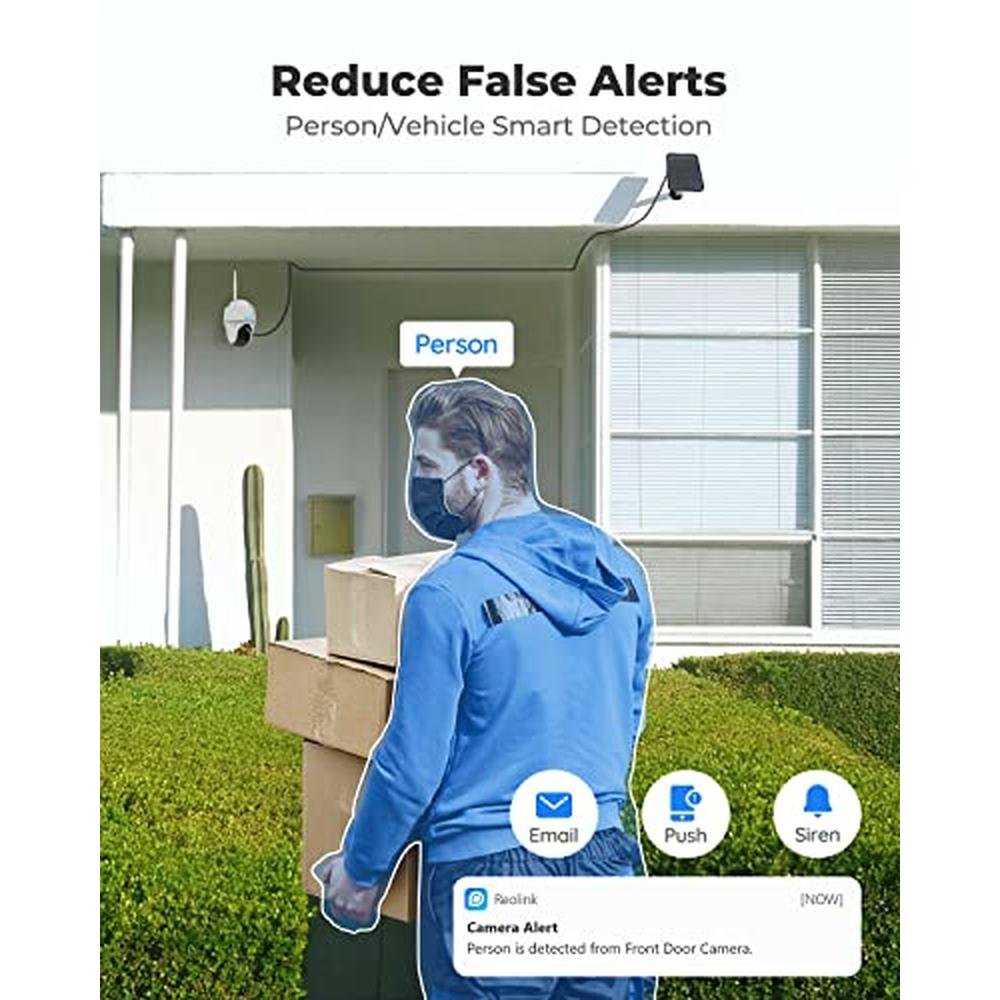 Security Cameras: REOLINK Argus PT 5MP Wireless Outdoor Pan – Packaging