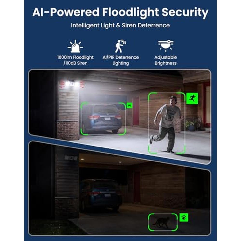 REOLINK Solar Floodlight Cam: 2K 150 Security Cameras – Packaging