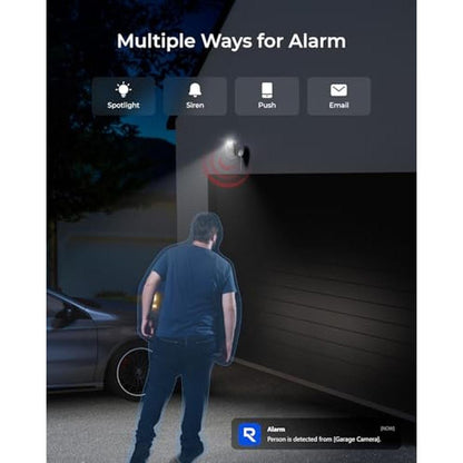 Camera Reolink: REOLINK Lumus 2K Upgraded 4MP Spotlight – In Use