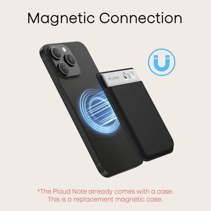 Note Phone: Plaud Note AI Voice Recorder Magnetic Carrying – Close-up Detail