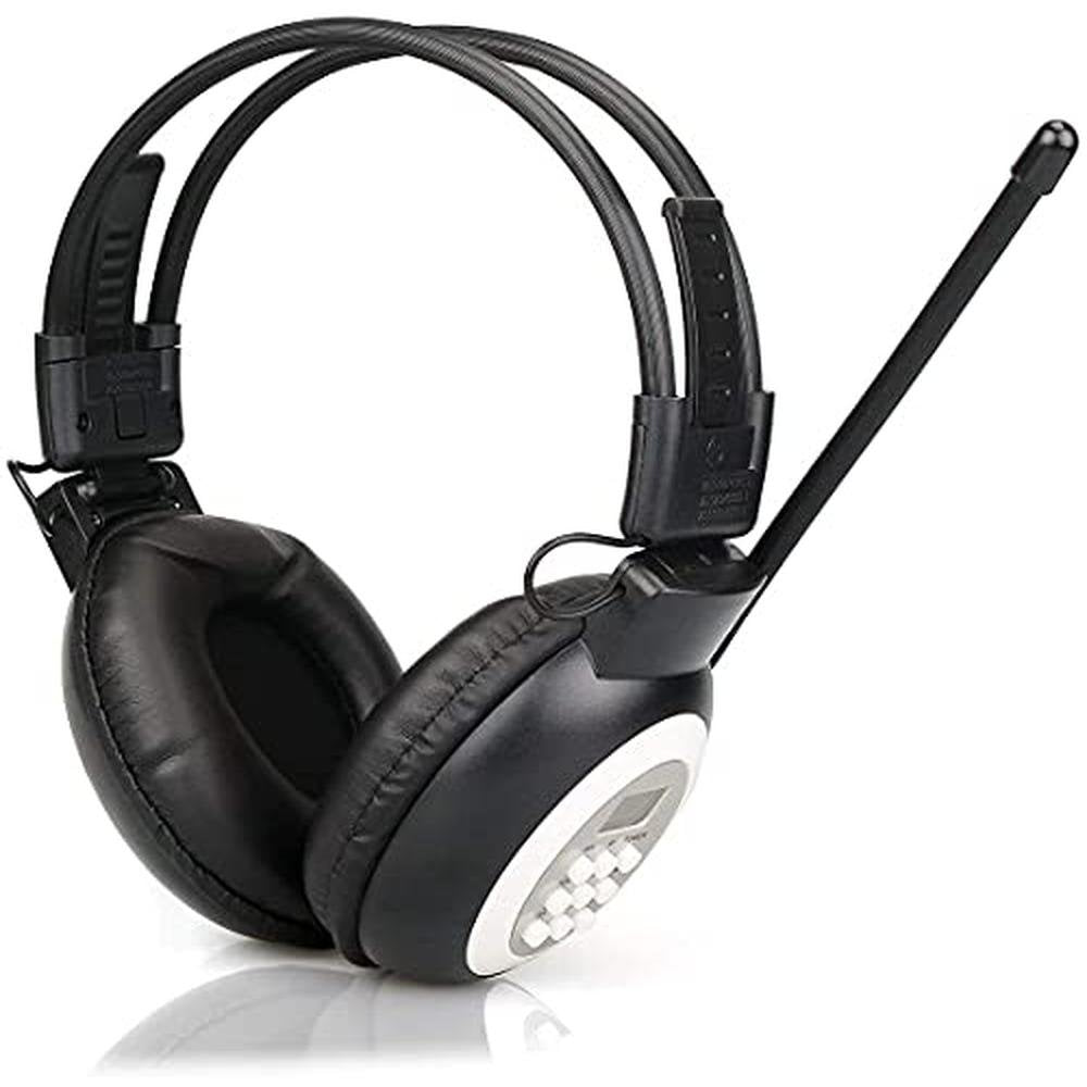 Retekess TR101: Retekess TR101 FM Radio Headphones – Front View