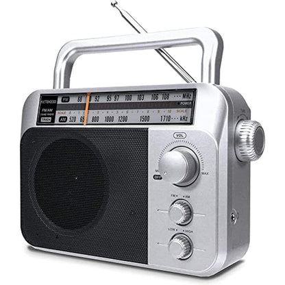 Retekess TR604 AM FM Radio Portable Transistor Analog Radio – Front View