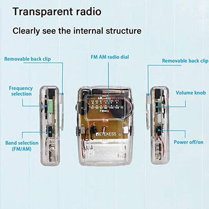 Retekess TR624 Portable Radios AM FM – Close-up Detail