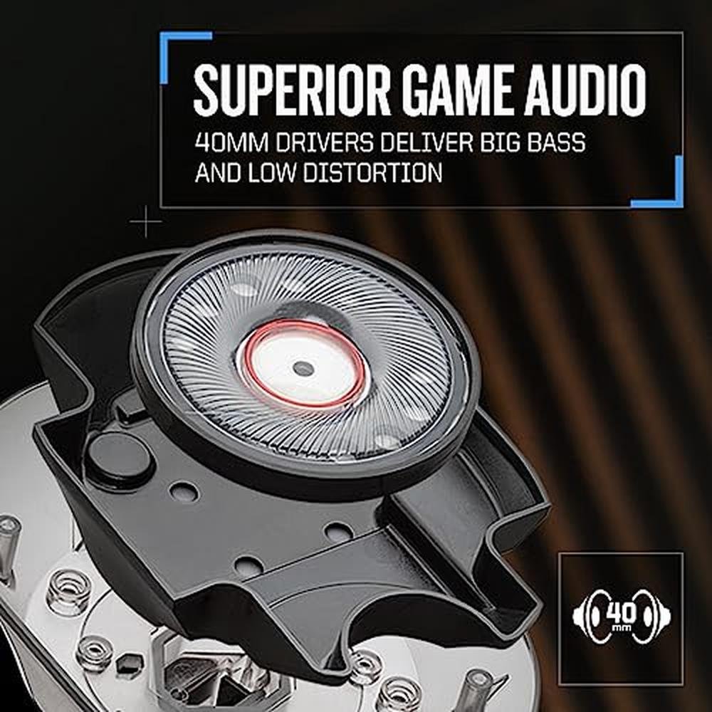 Rig 400: Plantronics Rig 400 Gen 2 HS Dolby Atmos Stereo – Close-up Detail