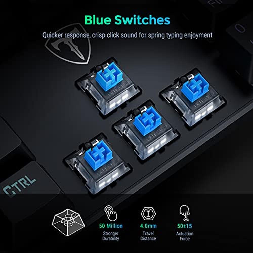 Risophy Mechanical Gaming Keyboard – Close-up Detail