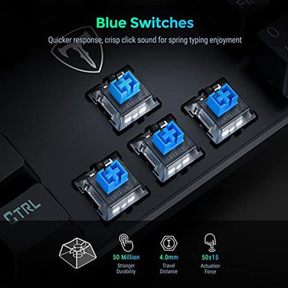 Risophy Mechanical Gaming Keyboard – Close-up Detail