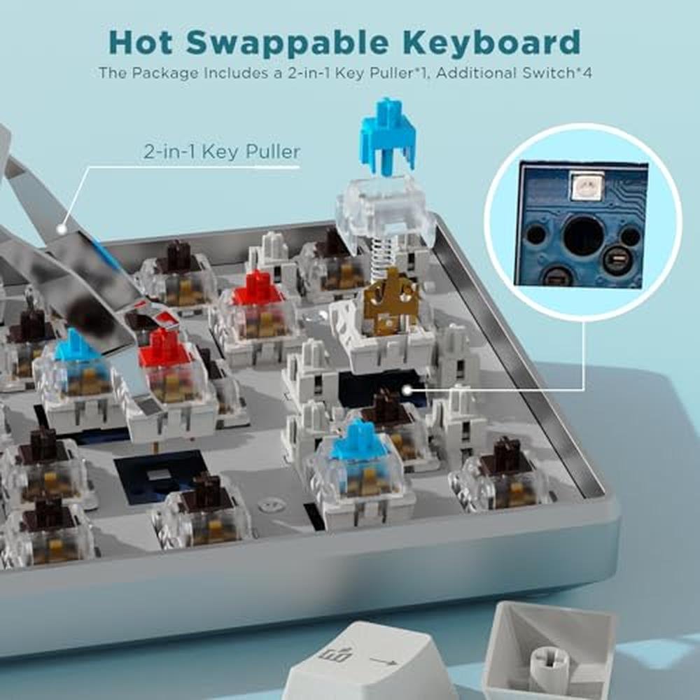 Keyboard Royal: RK ROYAL KLUDGE RK61 Pro 60% Mechanical – In Use