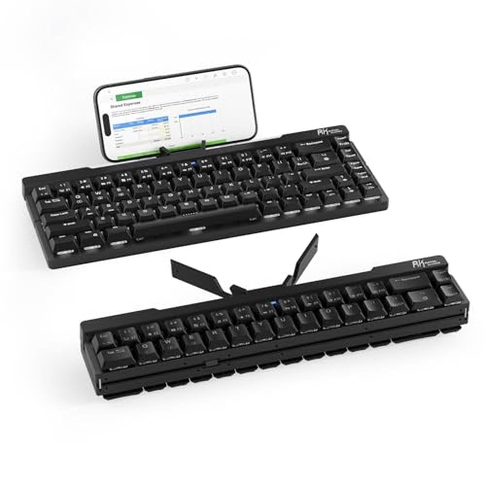 Mechanical Keyboard: RK ROYAL KLUDGE F68 60% Foldable – Front View