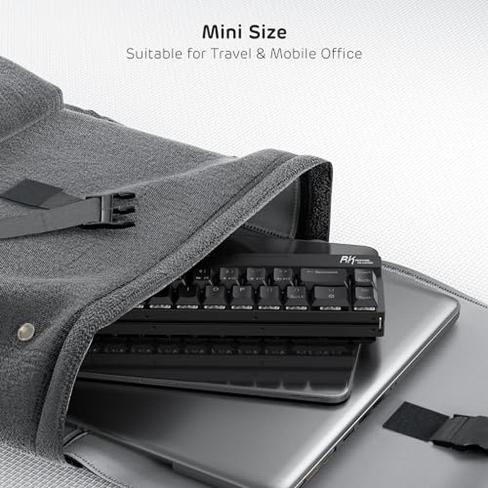 Mechanical Keyboard: RK ROYAL KLUDGE F68 60% Foldable – In Use