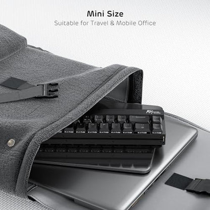 Mechanical Keyboard: RK ROYAL KLUDGE F68 60% Foldable – In Use