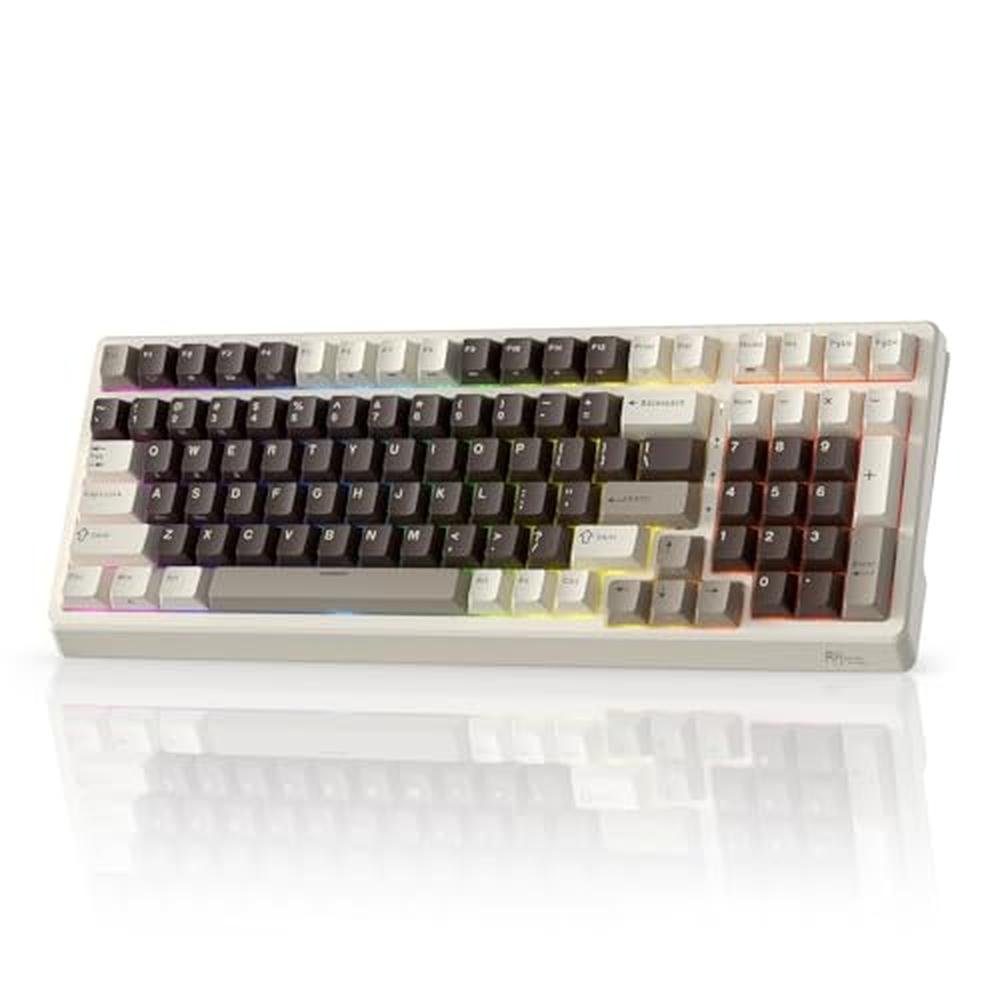 Keyboard Royal: RK ROYAL KLUDGE F99 Wireless Mechanical – Front View