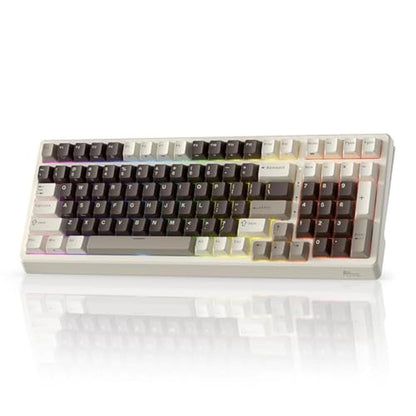 Keyboard Royal: RK ROYAL KLUDGE F99 Wireless Mechanical – Front View