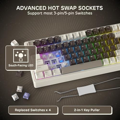 Keyboard Royal: RK ROYAL KLUDGE F99 Wireless Mechanical – Packaging