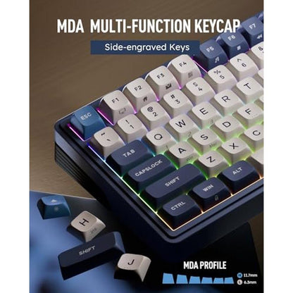 Keyboard Royal: RK ROYAL KLUDGE M100 Wireless Mechanical – Packaging