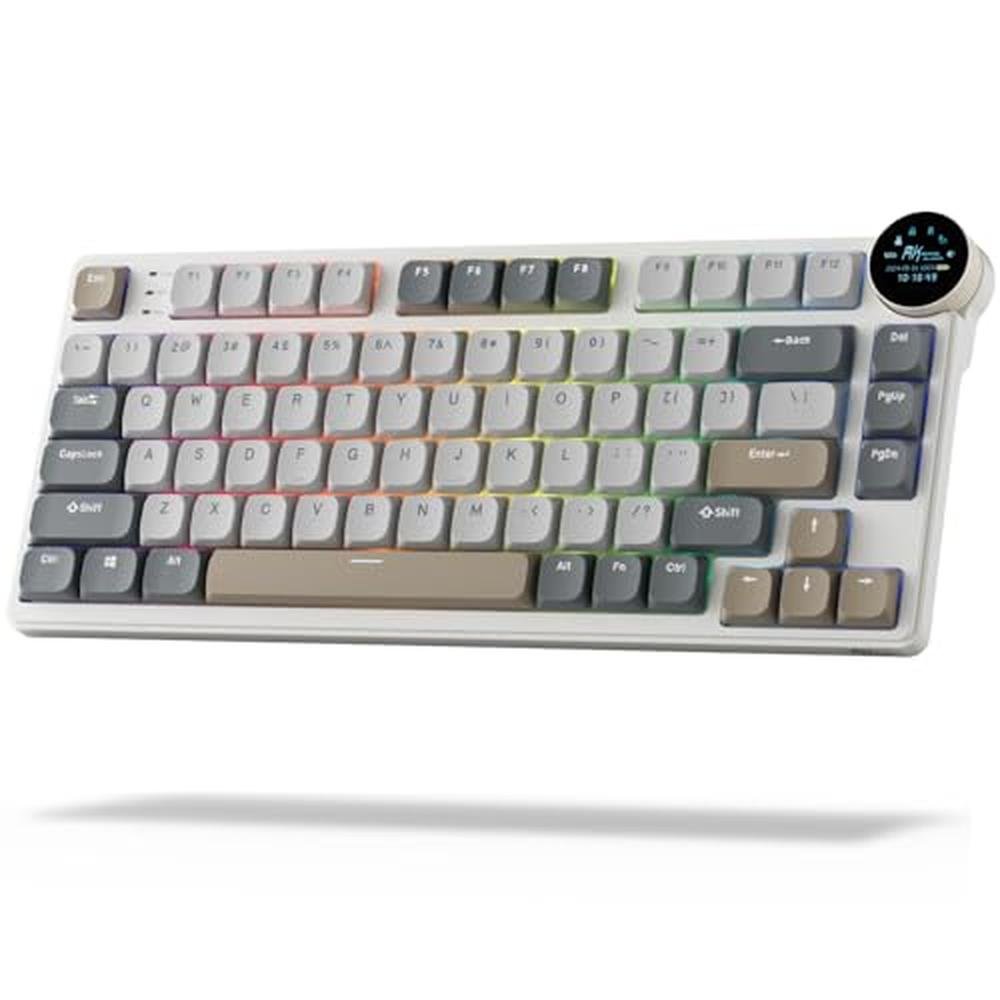 Mechanical Keyboard: RK ROYAL KLUDGE N80 Low Profile – Front View