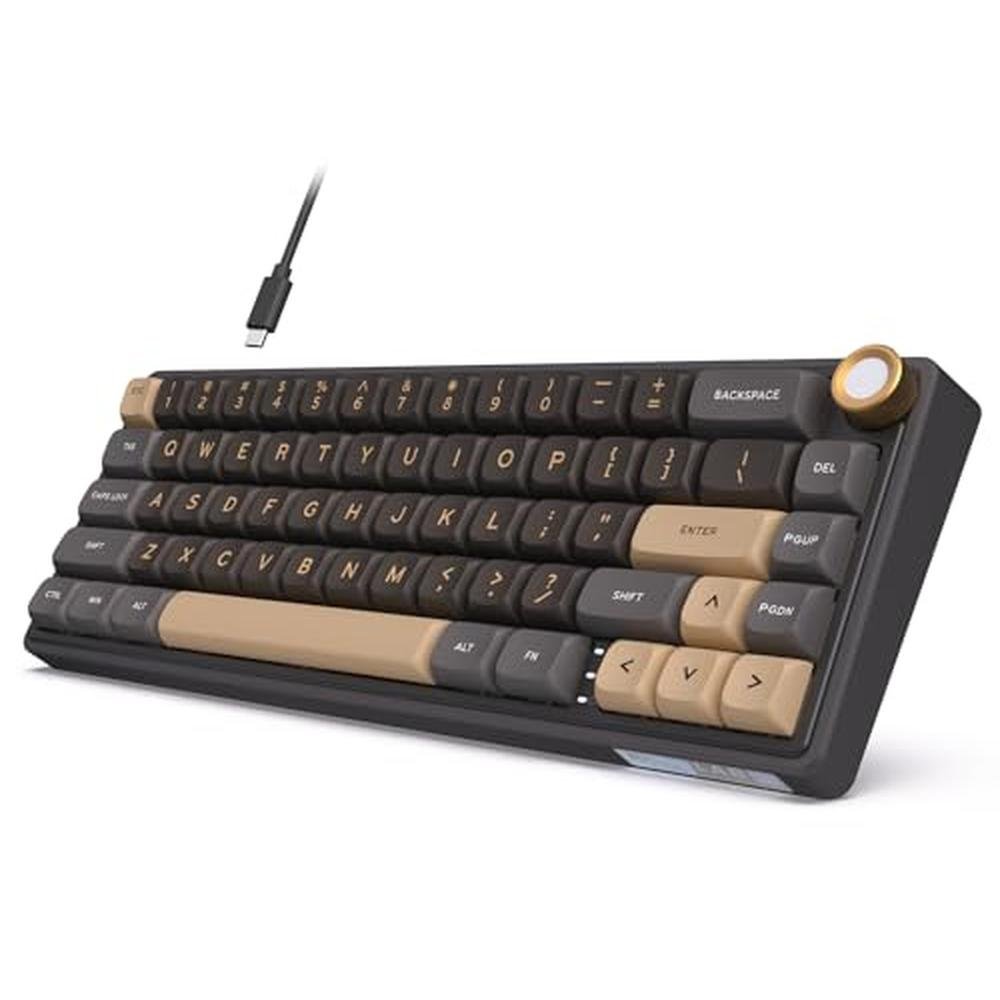 Keyboard Royal: RK ROYAL KLUDGE R65 60% RGB Backlit – Front View