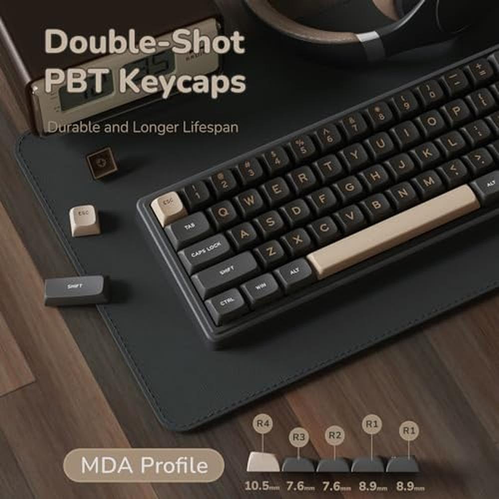 Keyboard Royal: RK ROYAL KLUDGE R65 60% RGB Backlit – In Use