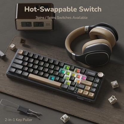 Keyboard Royal: RK ROYAL KLUDGE R65 60% RGB Backlit – Packaging