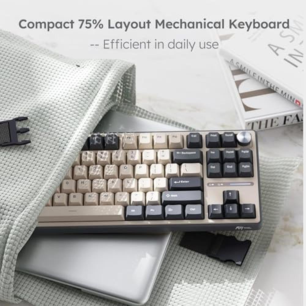 Keyboard Royal: RK ROYAL KLUDGE R87 Pro 75% Wired – In Use