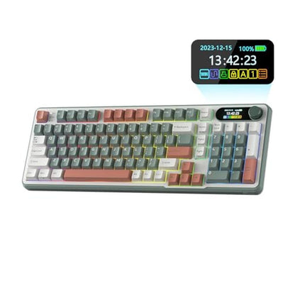 Keyboard Gaming: RK ROYAL KLUDGE S98 Mechanical Keyboard – Front View