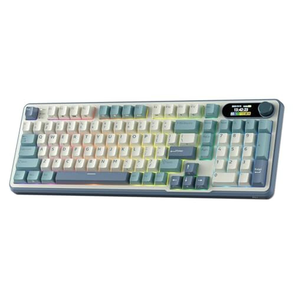 Keyboard Gaming: RK ROYAL KLUDGE S98 Mechanical Keyboard – Front View