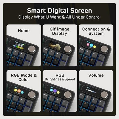 Best Buy Keyboard Gaming: RK ROYAL KLUDGE S98 Wireless – Close-up Detail