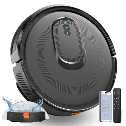 Robot Vacuum: Premium 2-in-1 Mopping Robot Vacuum Cleaner – Front View