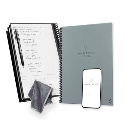 Rocketbook Fusion: Premium Reusable Smart Notebook – Front View