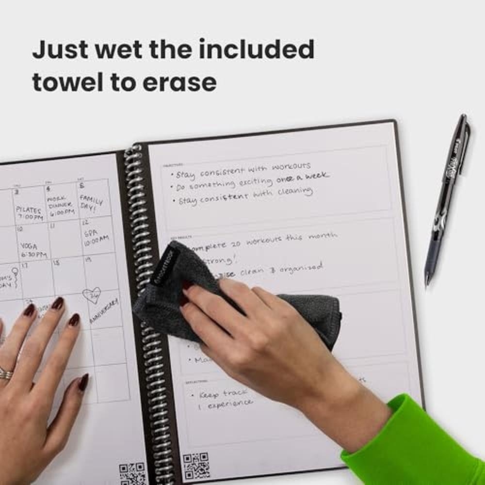 Rocketbook Fusion: Premium Reusable Smart Notebook – Close-up Detail
