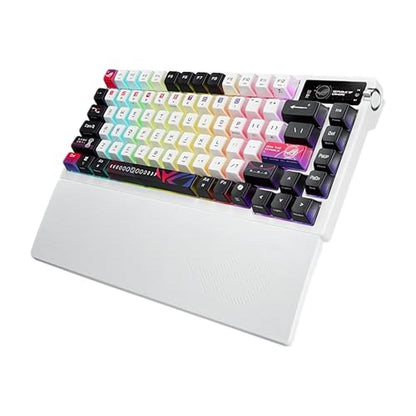 ROG Azoth X 75: Custom Gaming Keyboard Hot Swappable Storm – Close-up Detail