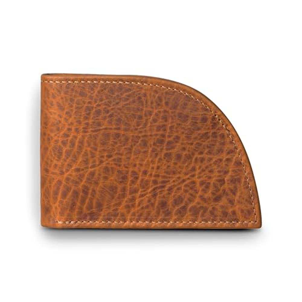 ROGUE WALLET Genuine Bison Leather Wallets for Men – Front View
