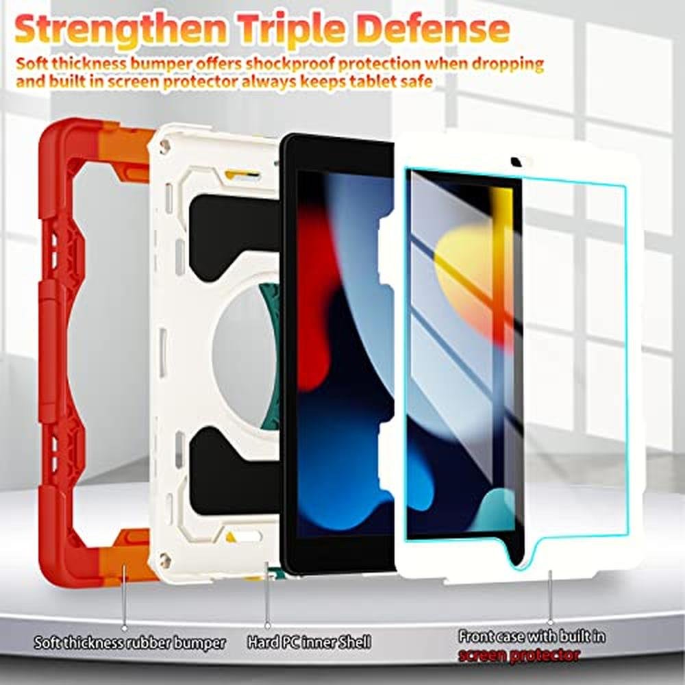 iPad Case: Roiskin for iPad 10.2 Inch 9th 8th 7th Generation – In Use