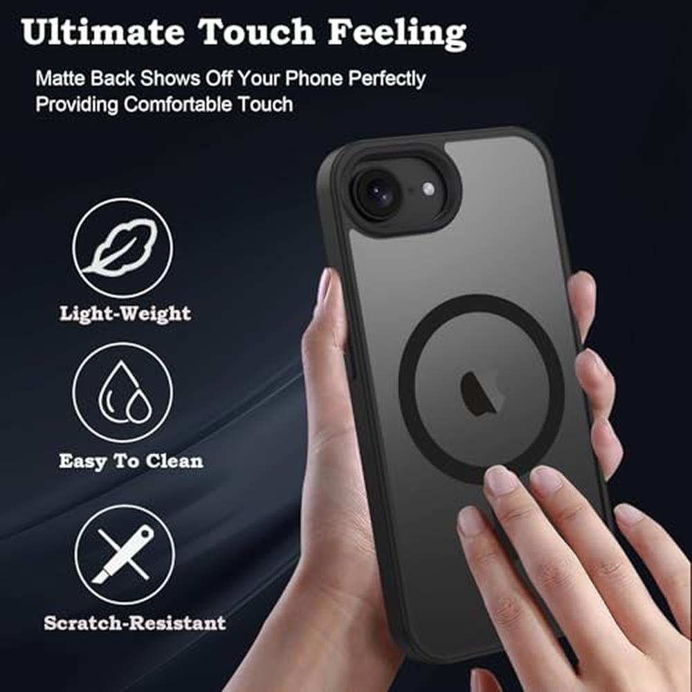 iPhone Case: ROUMAYMAY Magnetic for iPhone 16e – In Use
