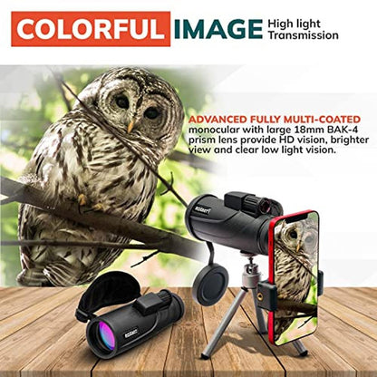 Monocular Roxant: Roxant Falcon Monocular Telescope 10x42 – Close-up Detail