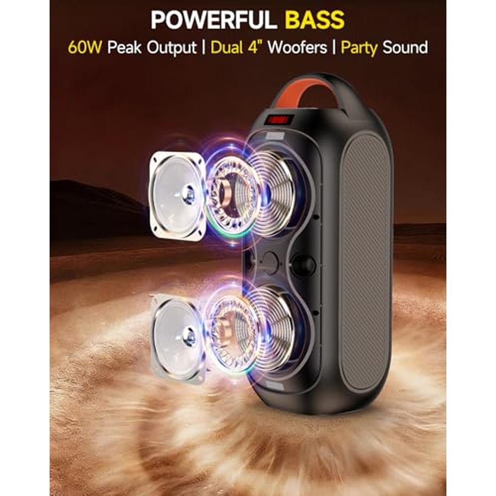 RUIMATECH Portable Bluetooth Speaker – Packaging