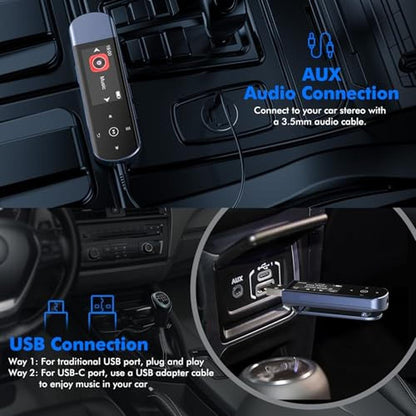 RUIZU 64GB USB MP3 Player with Bluetooth 5.3 – Close-up Detail
