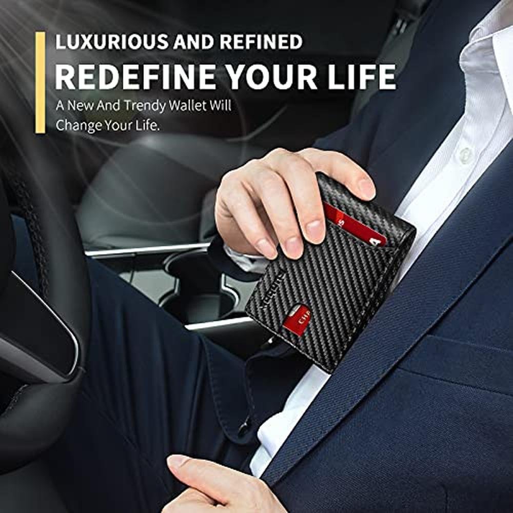 RUNBOX Novelty Wallet for Men Slim 11 Credit Card Holder – Packaging