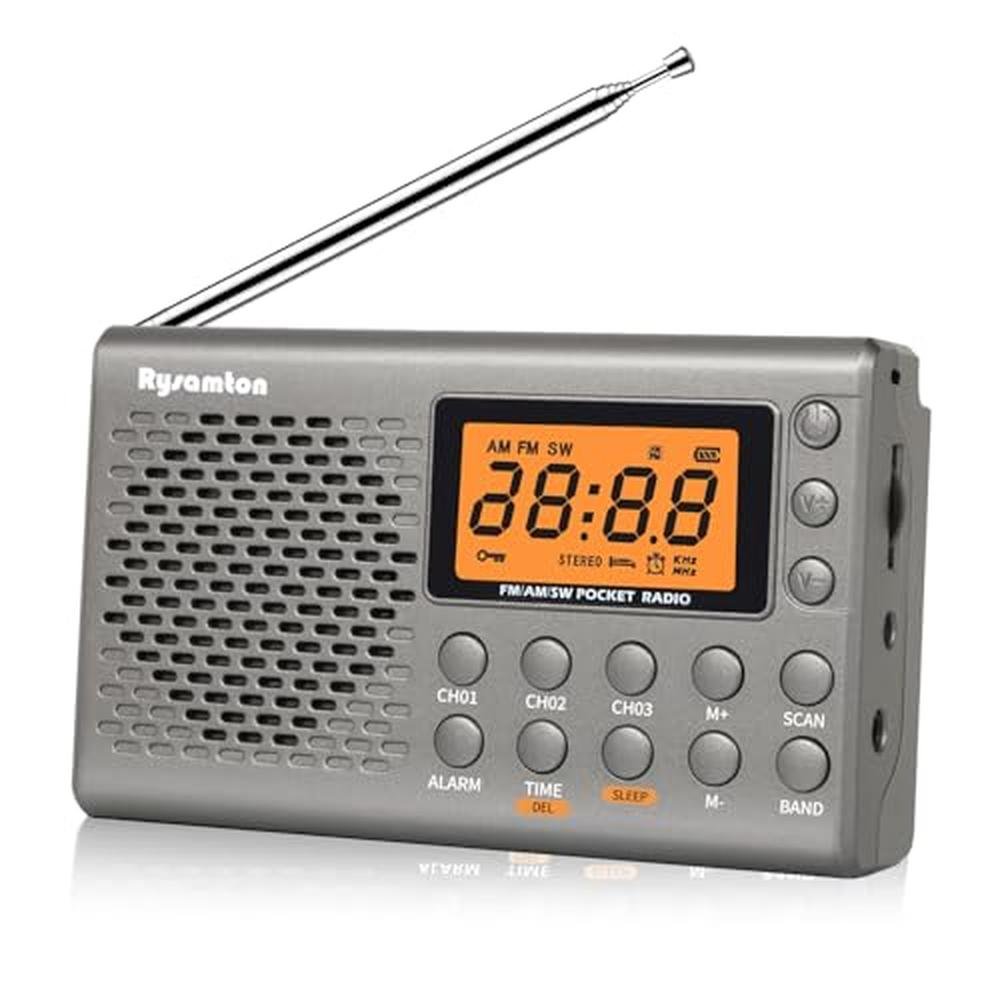 Radio Rysamton: Rysamton Portable AM/FM/Shortwave Radio – Front View