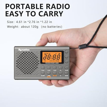 Radio Rysamton: Rysamton Portable AM/FM/Shortwave Radio – Close-up Detail