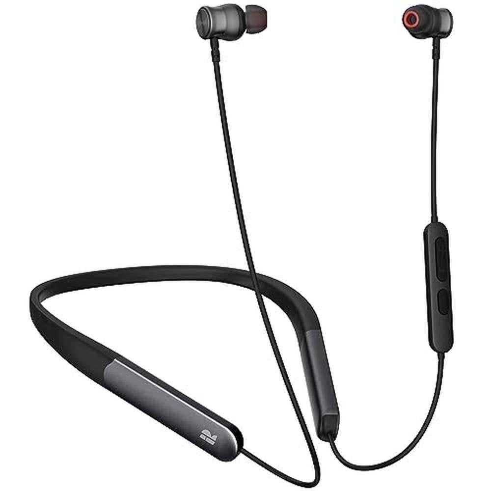 Rythflo Bluetooth Headphones: Rythflo Wireless Earbuds with – Front View