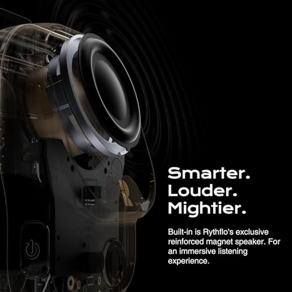 Rythflo Speaker: Rythflo Wearable Bluetooth V5.3 30h – Side View