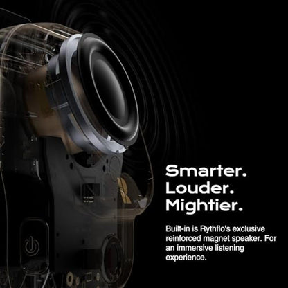 Rythflo Speaker: Rythflo Wearable Bluetooth V5.3 30h – Side View