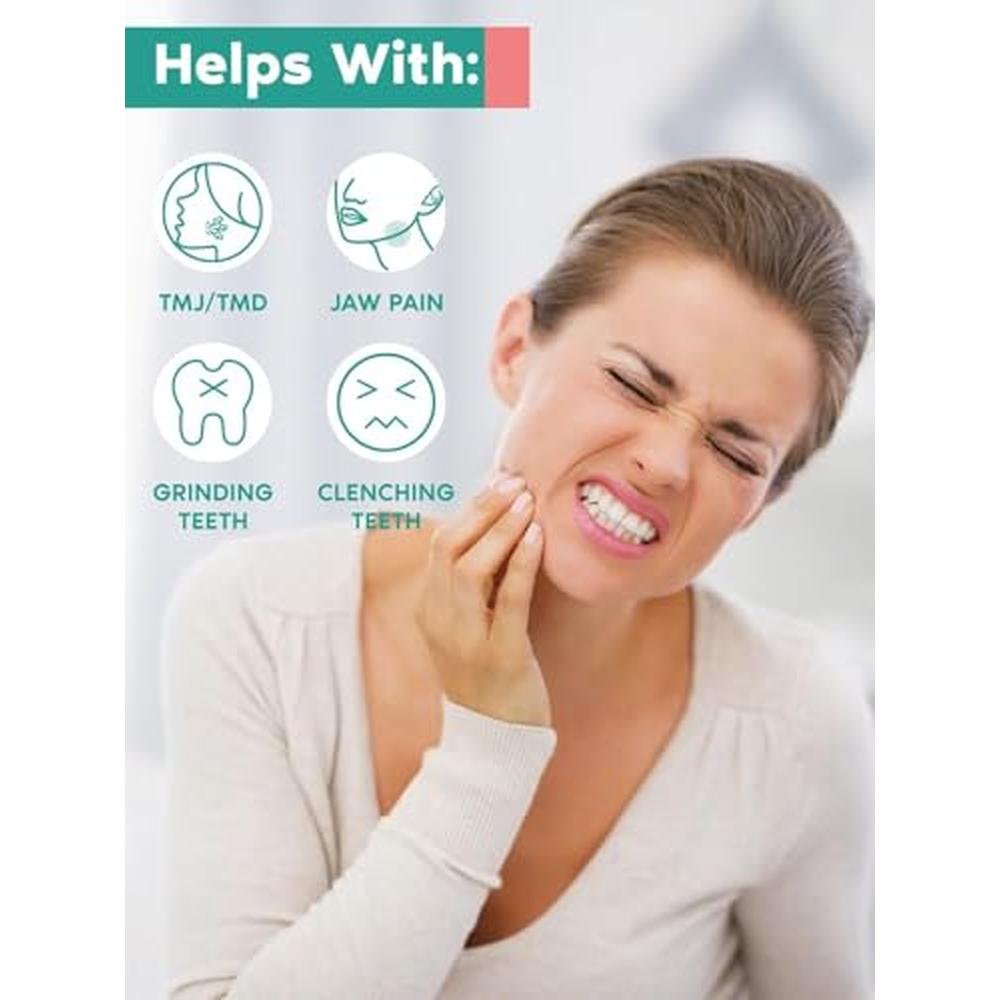 TMJ Relief: SandoKare TMJ Relief Massager Vibration and – Side View