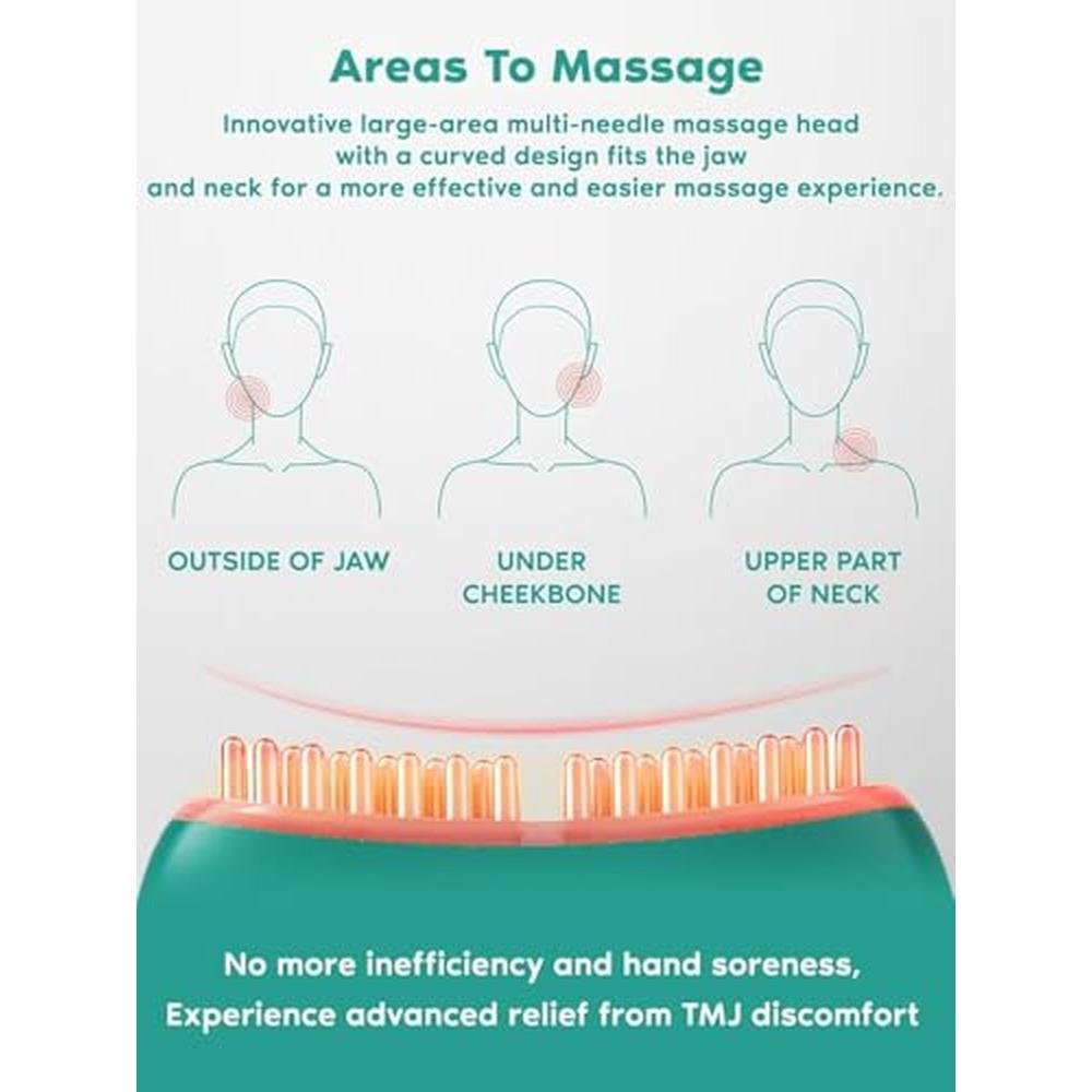TMJ Relief: SandoKare TMJ Relief Massager Vibration and – In Use