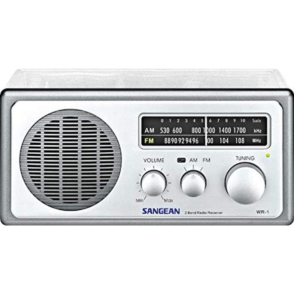 Sangean Clear Radio: Sangean AM FM Clear Radio Advanced – Front View