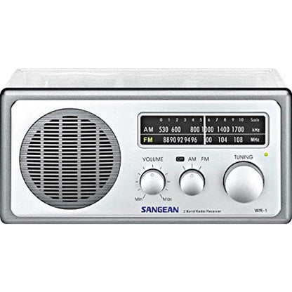 Sangean Clear Radio: Sangean AM FM Clear Radio Advanced – Front View
