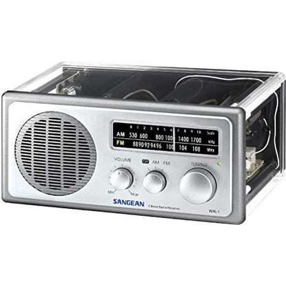 Sangean Clear Radio: Sangean AM FM Clear Radio Advanced – Side View