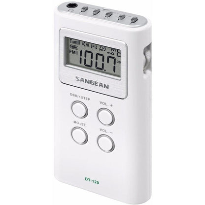 Sangean 120: Sangean DT-120 AM/FM Stereo PLL Synthesized – Front View